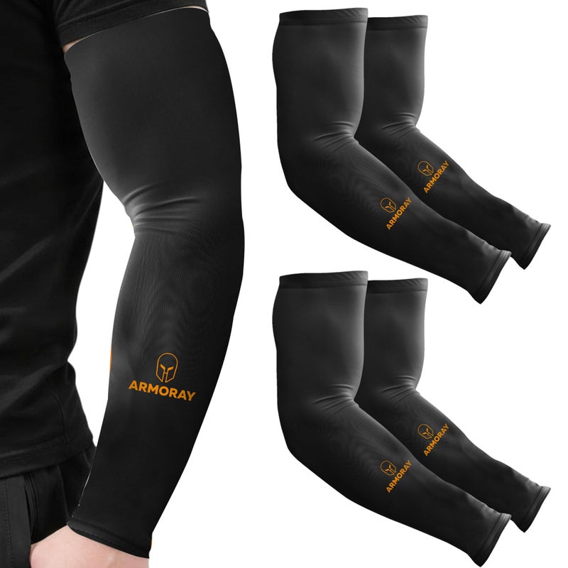 ARMORAY Arm Sleeves for Men - Tattoo Cover Up Sleeves - Arm Sleeves for Women - Sleeves to Cover Arms for Women & Men - Arm Compression Sleeve - Image 1
